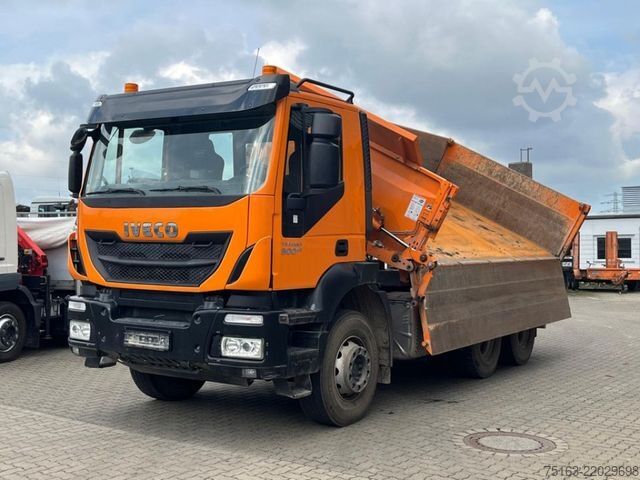 Camião basculante IVECO TRACKER AD380T/P 500 3-Achs Kipper Bordmatik lin