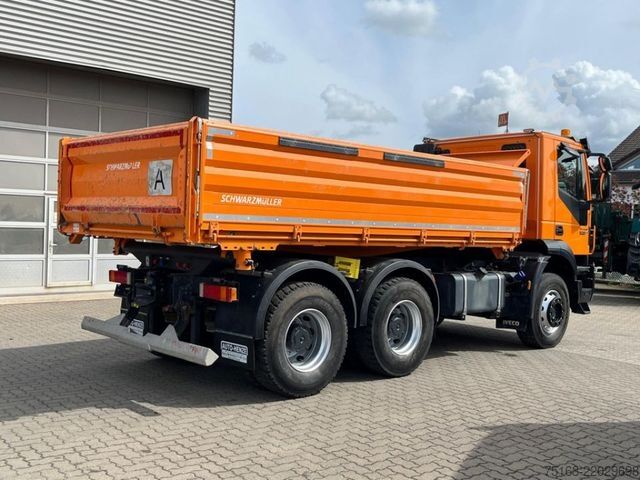 Camião basculante IVECO TRACKER AD380T/P 500 3-Achs Kipper Bordmatik lin