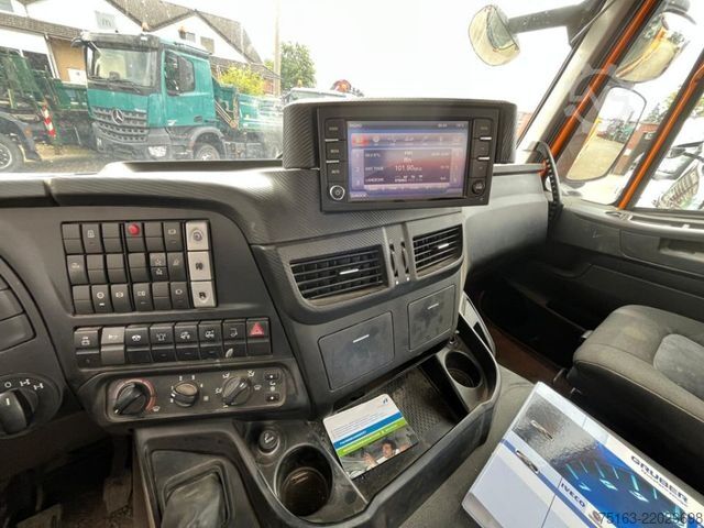 Tippbil IVECO TRACKER AD380T/P 500 3-Achs Kipper Bordmatik lin