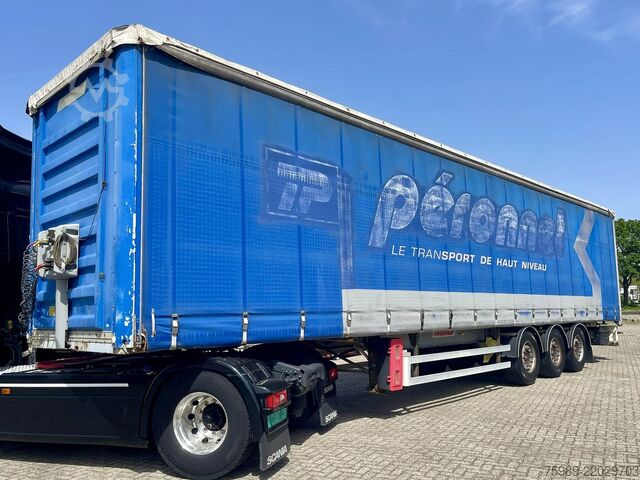 Bâches coulissantes Fruehauf SAF AXLES, DISC BRAKES, FULL AIR SUSPENSION