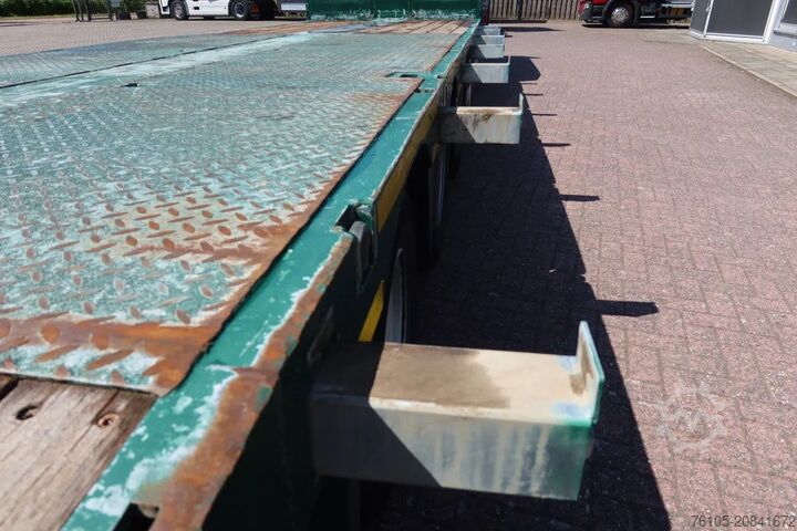 Low loader Nooteboom Semidieplader + Hydraulisch Rampen