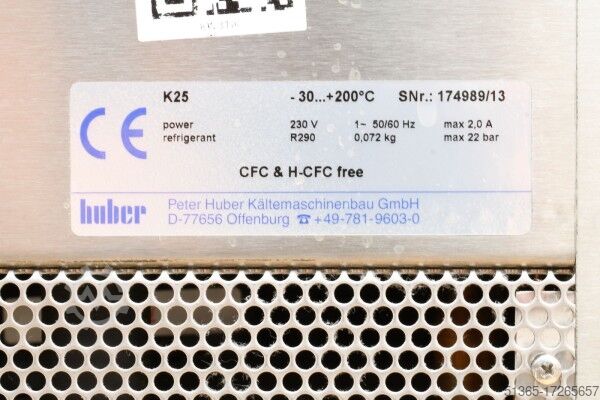 Gekoelde badthermostaat Huber KISS K25