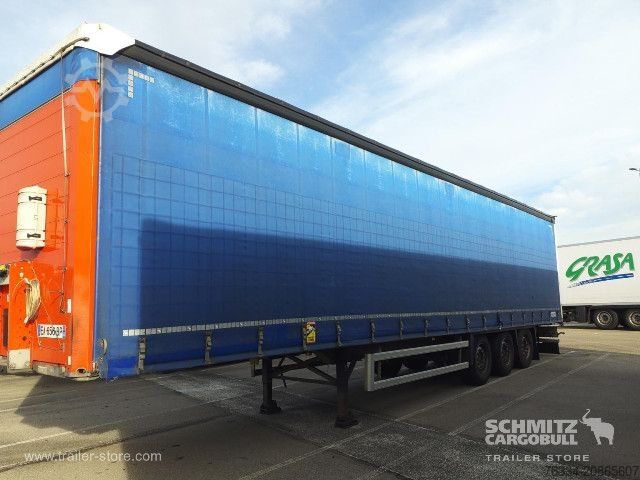 Open semitrailer with tarp Schmitz Cargobull Semitrailer Curtainsider Standard
