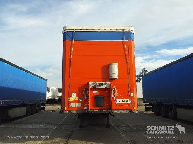 Open semitrailer with tarp Schmitz Cargobull Semitrailer Curtainsider Standard
