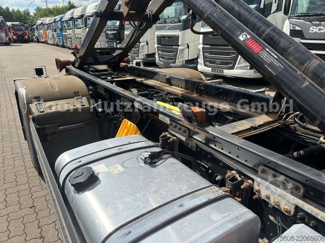 Kroghejselastbil MAN TGS 18.500 Abroller HIAB XR72 CITY Navi LGS