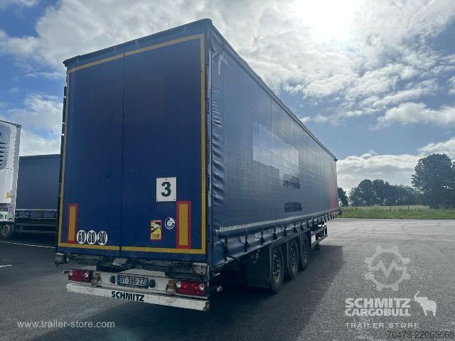 Open oplegger met zeil Schmitz Cargobull Curtainsider Mega