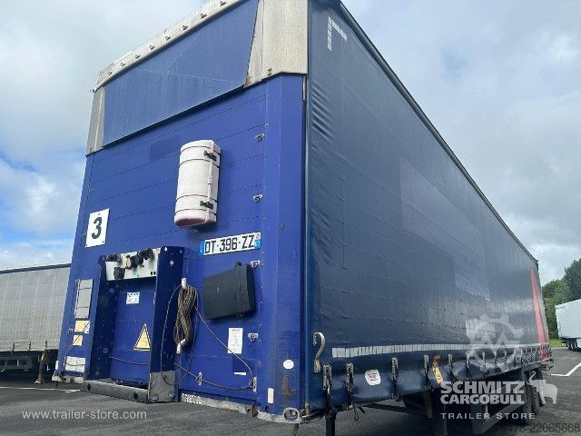 Open oplegger met zeil Schmitz Cargobull Curtainsider Mega