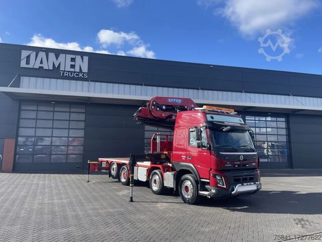 Vrachtwagen met kraan Volvo FMX 500 FMX 500 8x2 Euro 6 Effer 395-8S