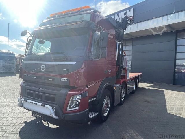 Vrachtwagen met kraan Volvo FMX 500 FMX 500 8x2 Euro 6 Effer 395-8S