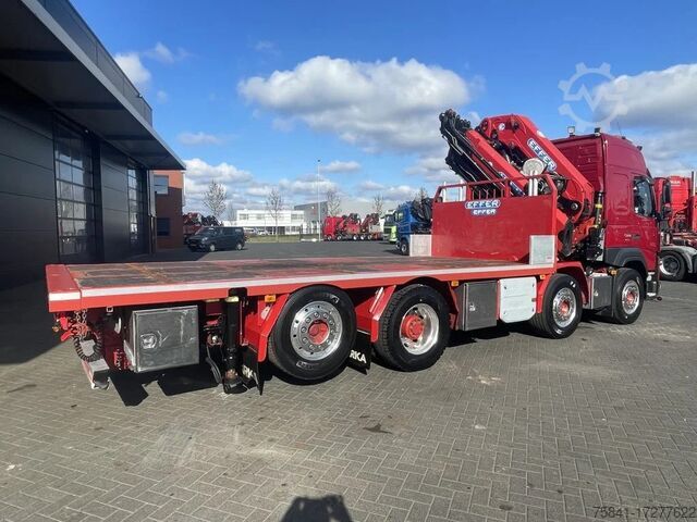 Vrachtwagen met kraan Volvo FMX 500 FMX 500 8x2 Euro 6 Effer 395-8S