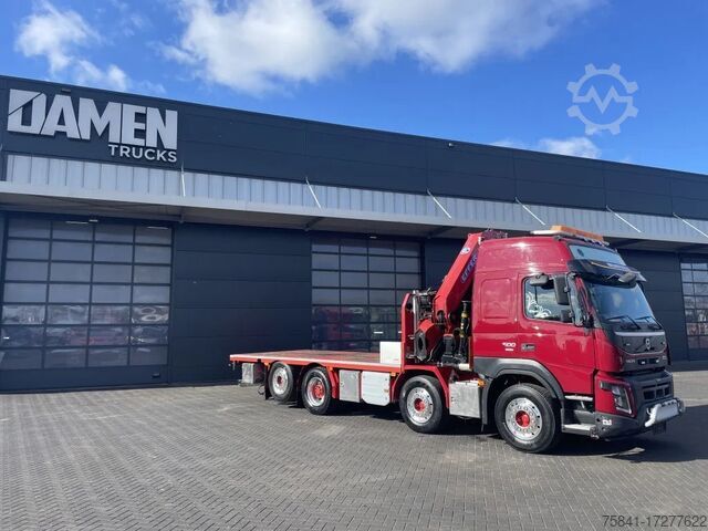 Vrachtwagen met kraan Volvo FMX 500 FMX 500 8x2 Euro 6 Effer 395-8S