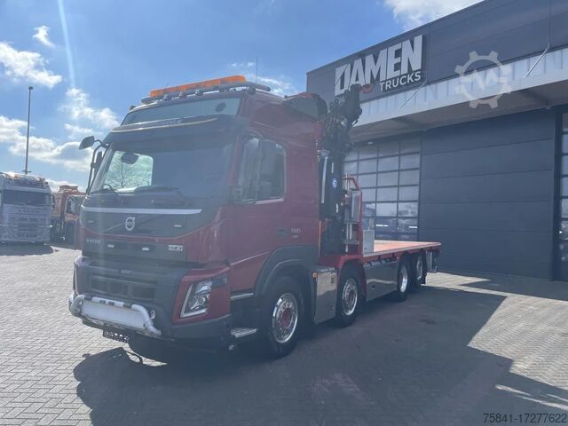 Vrachtwagen met kraan Volvo FMX 500 FMX 500 8x2 Euro 6 Effer 395-8S