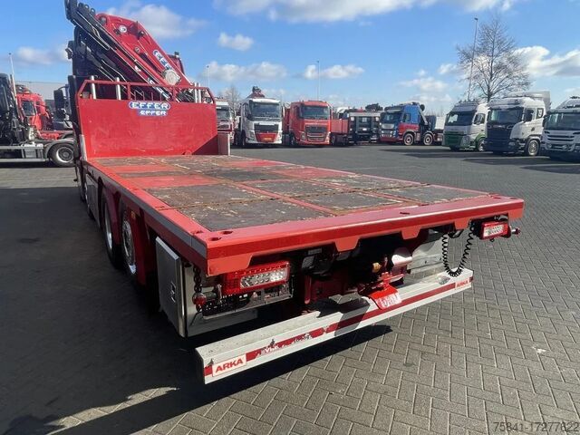 Vrachtwagen met kraan Volvo FMX 500 FMX 500 8x2 Euro 6 Effer 395-8S