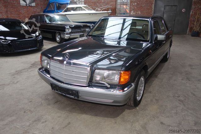 Fourgon MERCEDES-BENZ SEL 500 W126 Schiebdach Leder Langversion TüvNeu