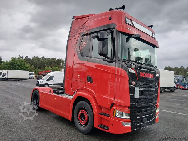 Standard dragbil SCANIA S 500 A/NB Schubbodenhydraulik Retarder