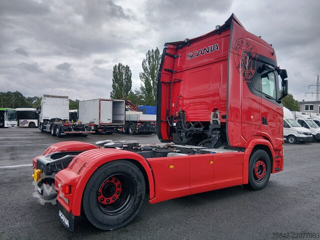 Standard dragbil SCANIA S 500 A/NB Schubbodenhydraulik Retarder