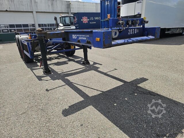 Přeprava kontejnerů MKF METALLBAU CS 20 -20 FOOT- CONTAINER CHASSIS -HEAVY DUTY- ...