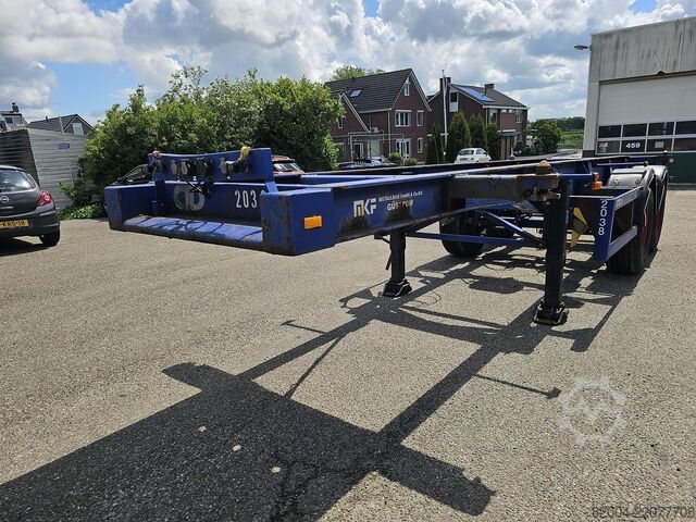 Přeprava kontejnerů MKF METALLBAU CS 20 -20 FOOT- CONTAINER CHASSIS -HEAVY DUTY- ...