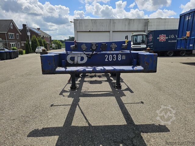 Přeprava kontejnerů MKF METALLBAU CS 20 -20 FOOT- CONTAINER CHASSIS -HEAVY DUTY- ...