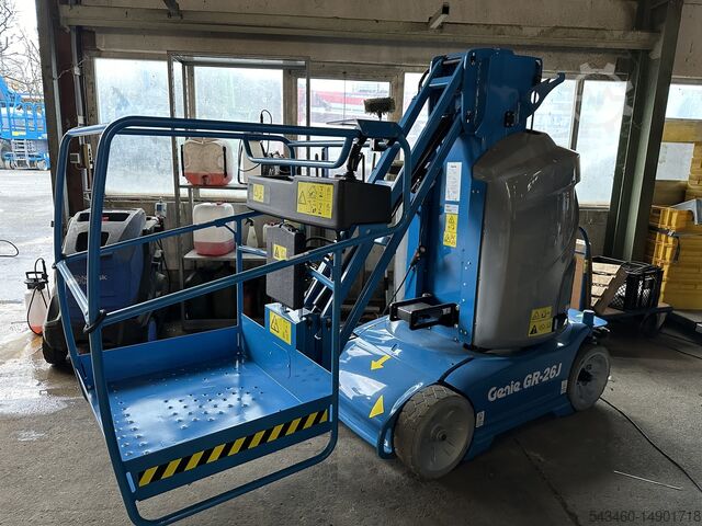 Genie GR26J Runabout elektrische verticale hefsteiger Genie GR-26J