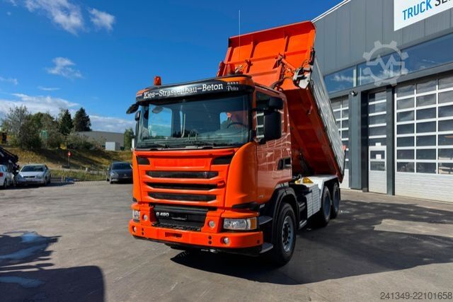 Billenő teherautó SCANIA G490 6x4 Bordmatik