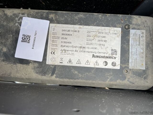 Fodgængerstabler Jungheinrich EJC112