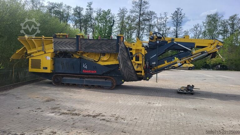 Planta de cribado Keestrack K4