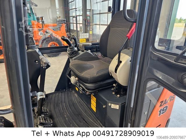 Minibagger HITACHI ZX 19 - 5A CR ZAXiS