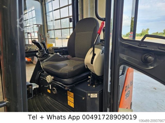 Minibagger HITACHI ZX 19 - 5A CR ZAXiS