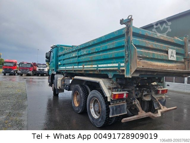 Τρίπλευρο ανατρεπόμενο φορτηγό MERCEDES-BENZ 3346 k 6X6   Blatt / Blatt