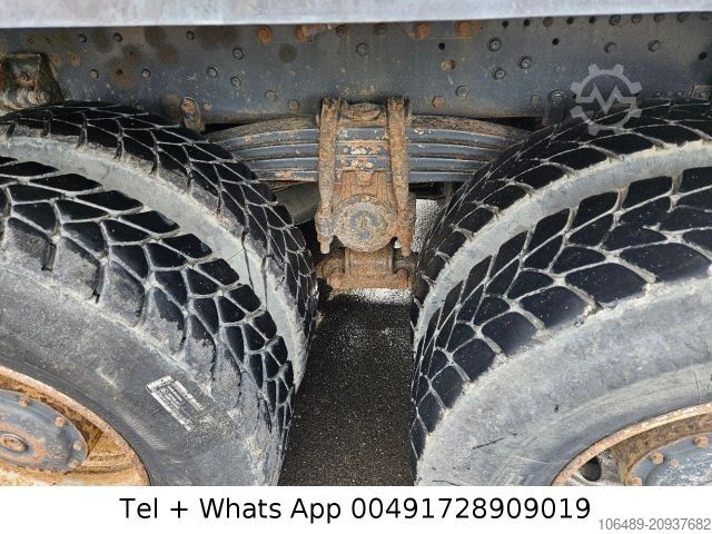 Τρίπλευρο ανατρεπόμενο φορτηγό MERCEDES-BENZ 3346 k 6X6   Blatt / Blatt