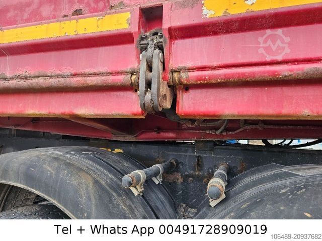 Camión volquete trilateral MERCEDES-BENZ 3346 K 6X6   Blatt / Blatt Bordmatik 2 Stück