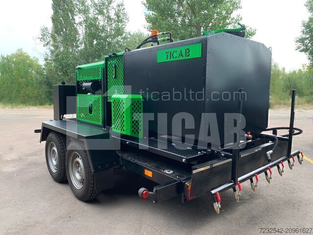Bitüm püskürtücü/çatlak kapatıcı TICAB BM-Combo