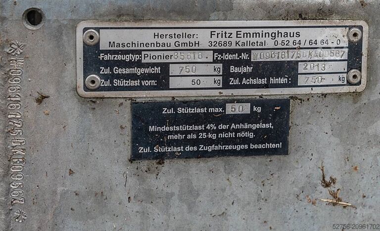 Emminghaus Pionier 85-6-16 Emminghaus Pionier 85-6-16