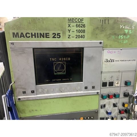 Mecof CNC sängfräsmaskin MECOF BED MILL