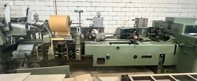 Boekbindmachine Kolbus BF 522 Case Making Line