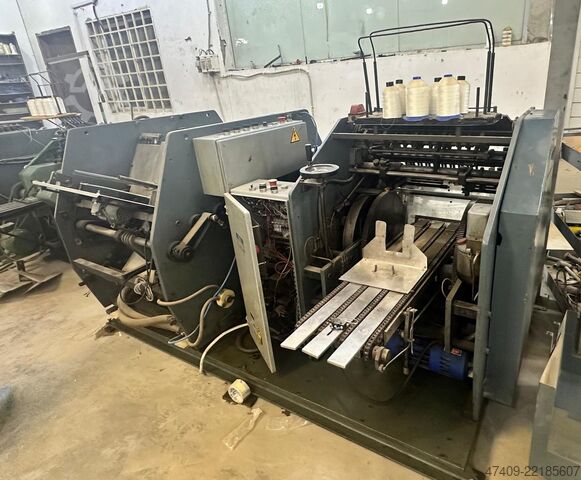 Boekbindmachine Kolbus BF 522 Case Making Line