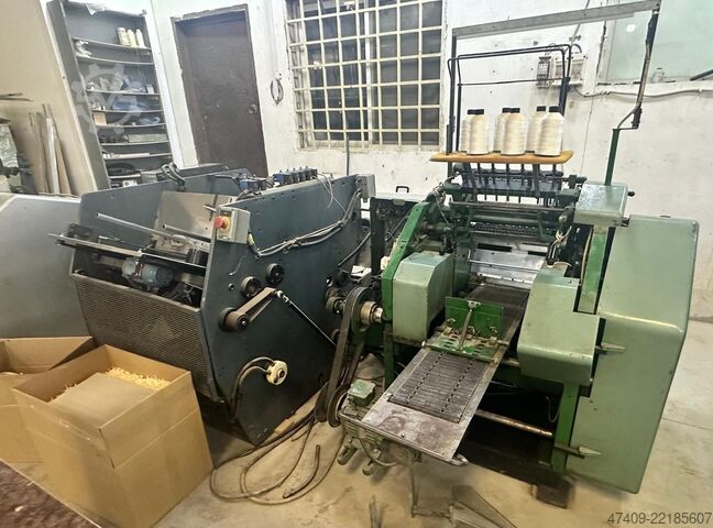 Boekbindmachine Kolbus BF 522 Case Making Line