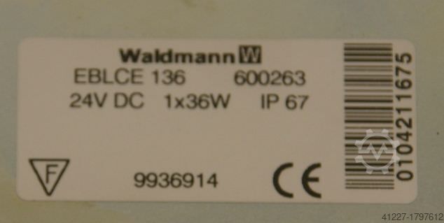 Maskinlys Waldmann EBLCE 136