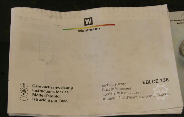 Maskinlys Waldmann EBLCE 136