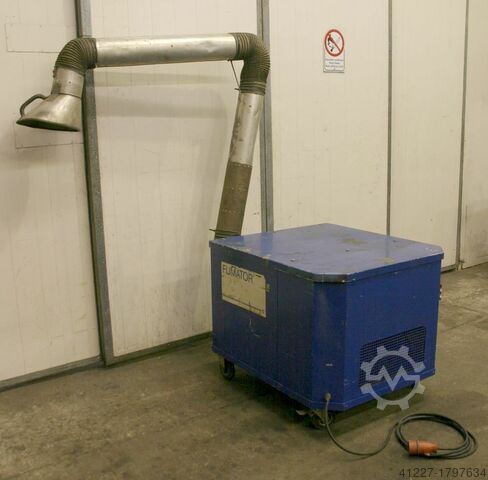 Mobiele lasrookfilters Messer Griesheim Fumator