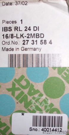 Digitaal invoerapparaat Phoenixcontact IBS RL 24 DI 16/8-LK-2MBD