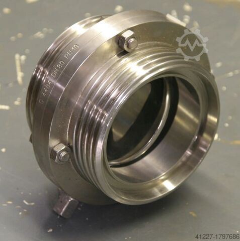 Válvula de mariposa DN80 Südmo ohne Antrieb