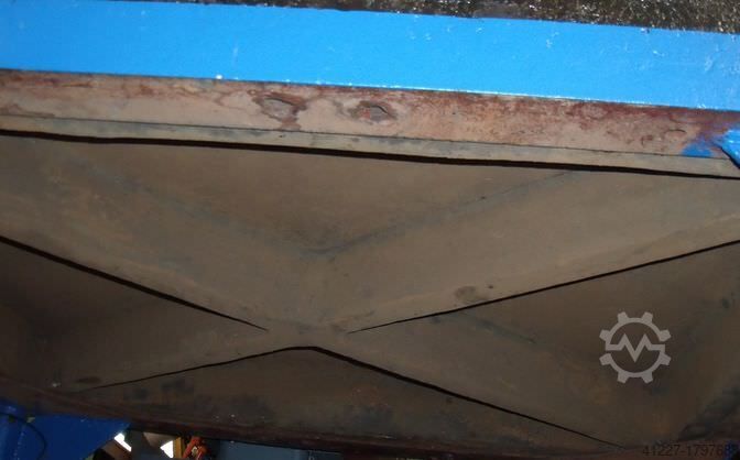 Spændeplade med T slids Stolle 1300/1100/H820 mm