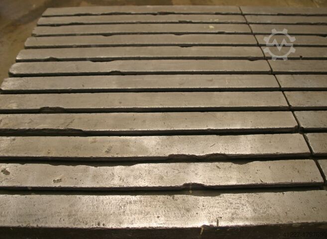 Spændeplade med T slids Stolle 2250/1100/H820 mm