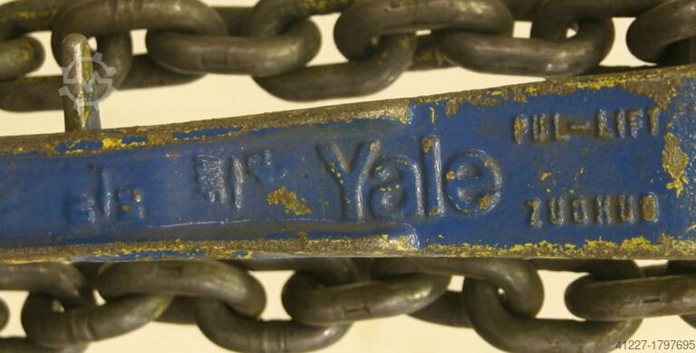 Lever chain hoist 6 ton Yale Kettenlänge 16 m