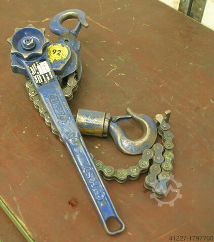 Lever chain hoist 1.5 ton Yale Kettenlänge 1 m