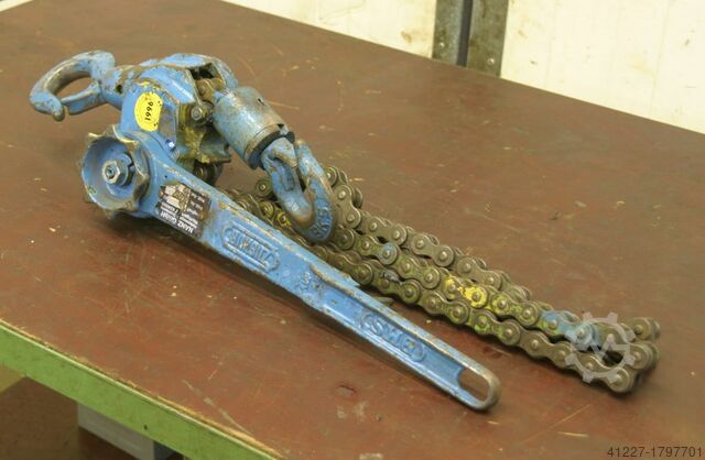 Lever chain hoist 1.5 ton Yale Kettenlänge 1,5 m