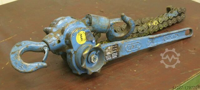 Lever chain hoist 1.5 ton Yale Kettenlänge 1,5 m