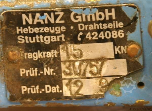 Lever chain hoist 1.5 ton Yale Kettenlänge 1,5 m